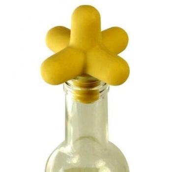 Cookut SPABE - Tapón de silicona para todo tipo de botellas, color beige