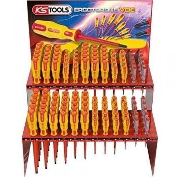 KS Tools 117.0560 - Pantalla destornillador ERGO VDE, 120pcs
