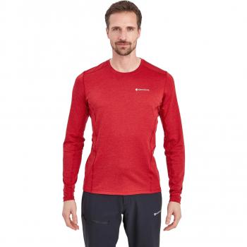 Montane Dart Long Sleeve Base Layer, XL Acer Red