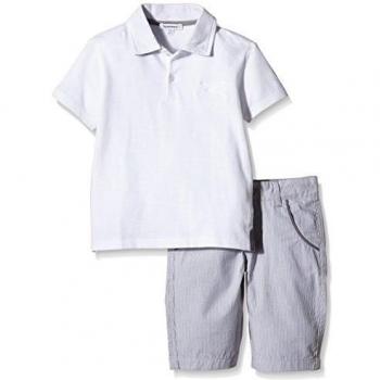 3 Pommes Baby Chic-Conjunto Bebé-Niñas    Gris gris 12 meses