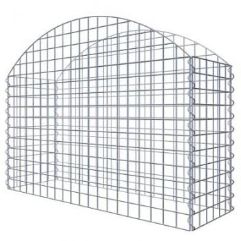 Gabiona con Arco Superior 100 cm x 75 cm x 30 cm - Fabricada en Alemania