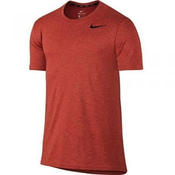 Nike M Nk Brt Ss Hpr Dry Camiseta de Manga Corta, Hombre, Naranja