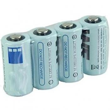 Malloom 4 x CR123A CR123 CR 123A 123 Lithium 16340 batería 3V pilas