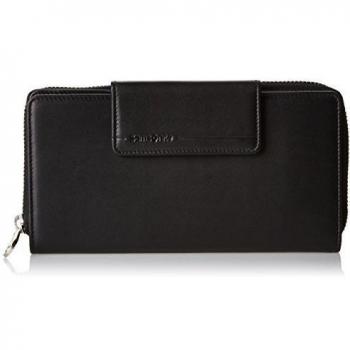 Samsonite Rhode Island Slg L.wal.l 19cc+zip Ext - Tarjetero  Unisex Negro negro