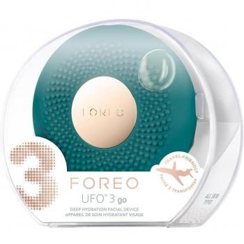 FOREO UFO™ 3 Go Sonic Device for Accelerated Facial Mask Effects, Deep Hydration, and Efficient Face Mask Application - Evergreen, 1 pc