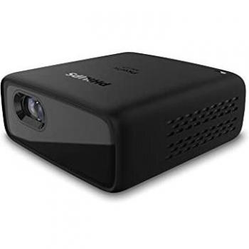 Proyector Portátil Philips PicoPix Micro+ DLP LED 100 lm WVGA (854 x 480) con Batería de hasta 5h, USB-C y HDMI
