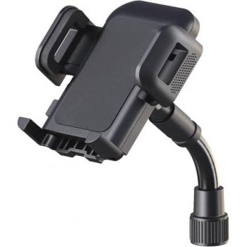 K&M 19762 Black Smartphone Holder with 3/8 Thread Connection