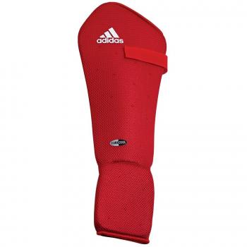 ADIDAS ClimaCool Shin-n-Step Almohadillas, Rojo, Adulto