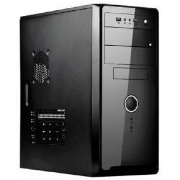 CoolBox Enigma Quasar Midi-Tower Negro carcasa de ordenador - Caja de ordenador