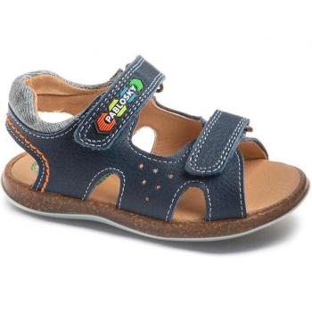 Sandalias abiertas de bebé niño de piel