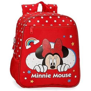 Joumma Mochila ADAP.28CM.Minnie Rainbow, Juventud Unisex, Multicolor