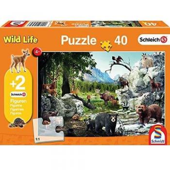 Rompecabezas Schmidt Spiele Los Animales del Bosque - 40 piezas