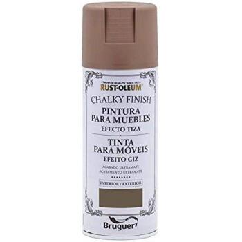 Rust-Oleum Spray Chalky Finish Cacao 400 ML BRUGUER, Negro