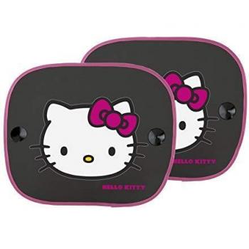 CORTINILLAS LATERALES PARA COCHE HELLO KITTY KIT3014 INFANTIL (2 PCS)