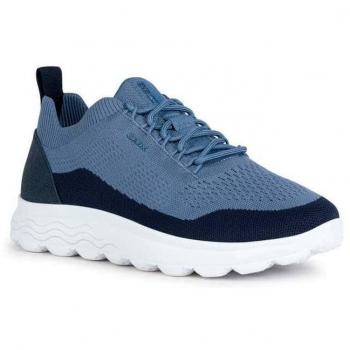 Zapatillas deporte GEOX U15BYA 0001M U SPHERICA C4277 AVIO-NAVY para Mujer y Hombre, color azul navy, diseño casual, suela de goma, tecnología transpirable, comodidad y soporte