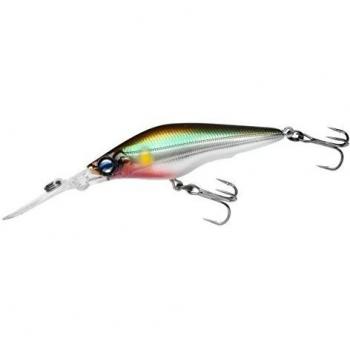 Yo-Zuri-R1178 MGSA Duel Hardcore Shad 50SP La suspensión de Lure, Santo metálico Ayu