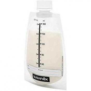 Suavinex Zero Breast Milk Storage Bags 20x180 ml