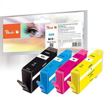 Cartucho de Tinta Peach 319128 - Negro, Cian, Magenta y Amarillo (4 Piezas)