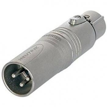 3 pole male xlr to 5 pole female xlr dmx adaptor