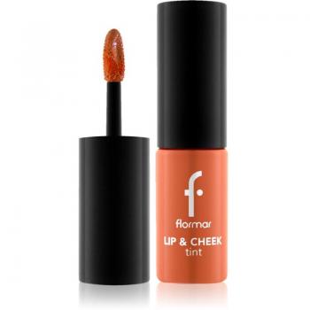 Flormar Lip & Cheek Tint Liquid Blusher for Lips and Cheeks Shade 003 Apricot Marmalade 6.7 ml