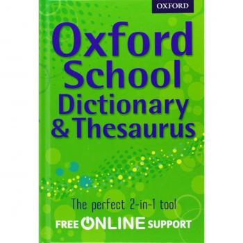 Diccionario y Tesauro Escolar Oxford (Tapa dura)