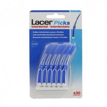Lacer Picks Interdentales - 30 Unidades