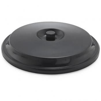 Tapa para cubo de basura 100 litros color negro SP Berner