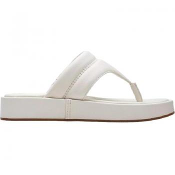 Clarks Alda Walk Women's Slip-On Sandals - Off White, Model 26176262
