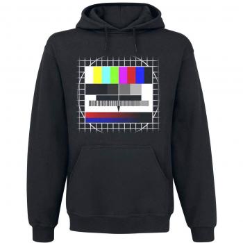 Fondo Test TV Sudadera con Capucha Negro M