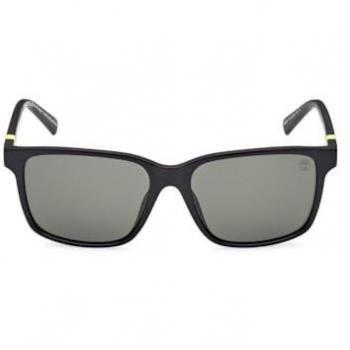 Gafas de sol rectangulares para hombre Timberland negras polarizadas TB9326
