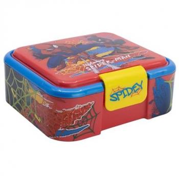Fiambrera Infantil Multicompartimento Spiderman Supreme