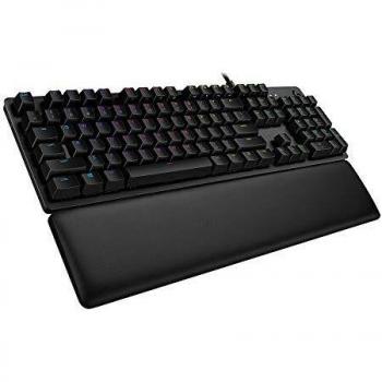 Logitech G513 Linear Carbon Mechanische RGB Gaming Tastatur US Intern. Layout