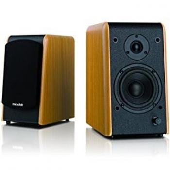 Microlab B77 2.0 MDF Speakers with Bass Reflex - 48W RMS Sound System