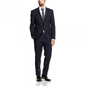 S.Oliver Premium Anzug - traje Hombre, Azul