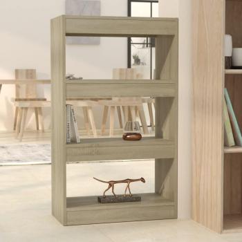Librería/Partición Sonoma Roble 60x30x103 cm en Aglomerado