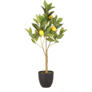 Limonero artificial en maceta - 70 cm - Multicolor - Atmosphera