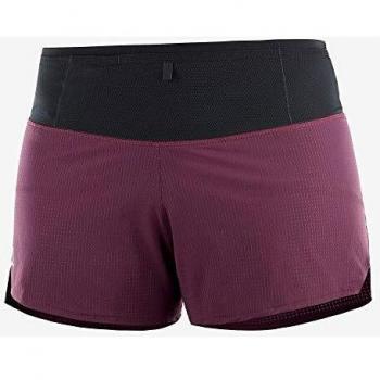 SALOMON Sense Short Pantalón Corto, Mujer, Winetasting, L