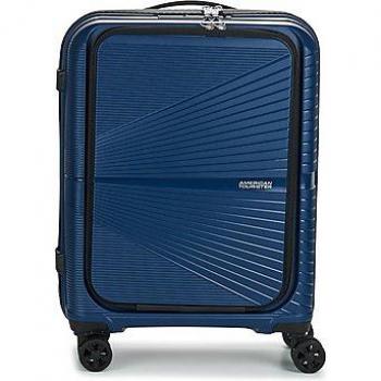 American Tourister Airconic Spinner 55 Frontloader Hard Shell Suitcase with 15.6 Laptop Compartment in Midnight Navy