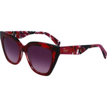 Liu Jo LJ784S 620 Women's Square Red Tortoiseshell Sunglasses