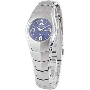 Time Force Women's Analog Watch TF2296L-03M (27mm) - Quartz, Stainless Steel, Water Resistant 5 ATM