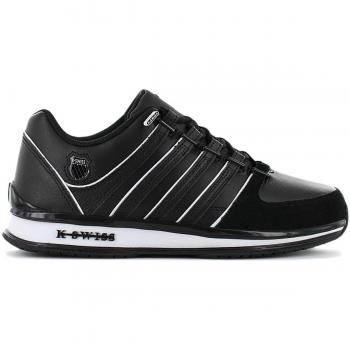 Zapatillas K-Swiss Rinzler - Calzado de cuero para hombre color negro ORIGINAL EU 44 UK 9.5