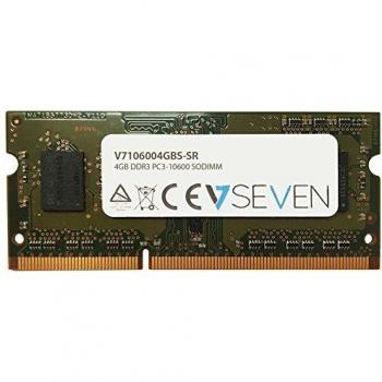 V7 V7106004GBS-SR V7 4GB DDR3 PC3_10600 _ 1333MHZ SO DIMM Notebook Memory Module _ V7106004GBS-SR