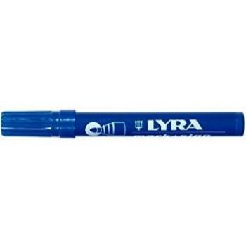 ROTULADOR PERMANENTE AZUL LYRA PUNTA REDONDA 14
