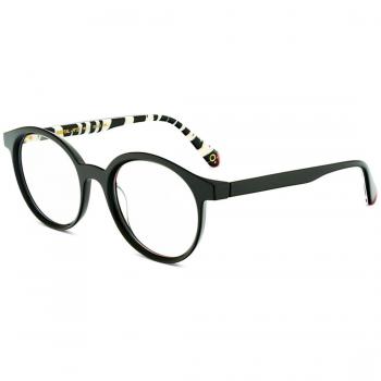 Etnia Barcelona Brutal No.27 BK Armazones para Mujer Negros, Lentes Recetados Para Mujer Negros, Gafas Recetadas para Mujer Negras