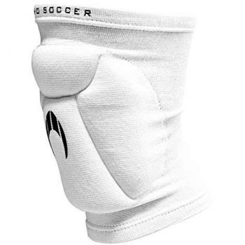 Rodillera deportiva Atomic blanca HO SOCCER con protección para porteros de fútbol