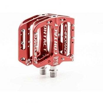 Chromag Contact Pedals; Sealed, 25mm, 9/16; Red by Chromag