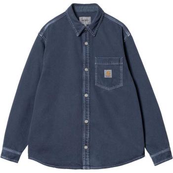 Carhartt WIP Men's George Shirt Jacket - Air Force Blue (Stone Dyed) - Size M