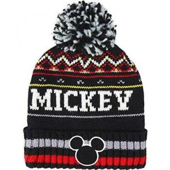 CERDÁ LIFE'S LITTLE MOMENTS 2200005895 Gorro de Invierno de Mickey-Licencia Oficial Disney, Multicolor, Talla única Unisex niños