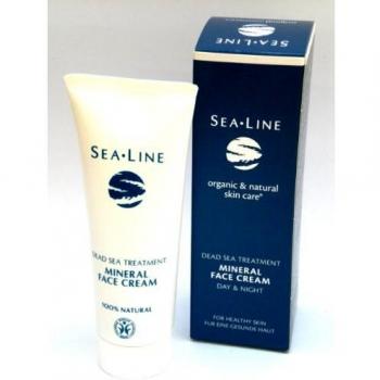 Sealine - Crema hidratante mineral con sal del mar muerto, 75 ml