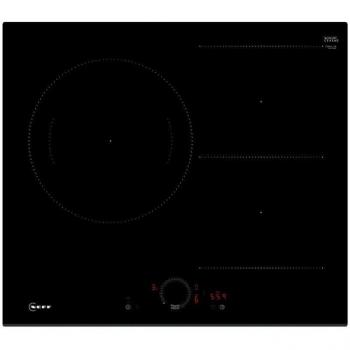 Placa de Inducción Neff T56FHL1L0 60 cm, 4 zonas, 7400W, color negro